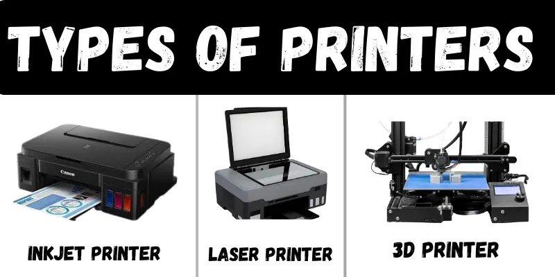 types of printers